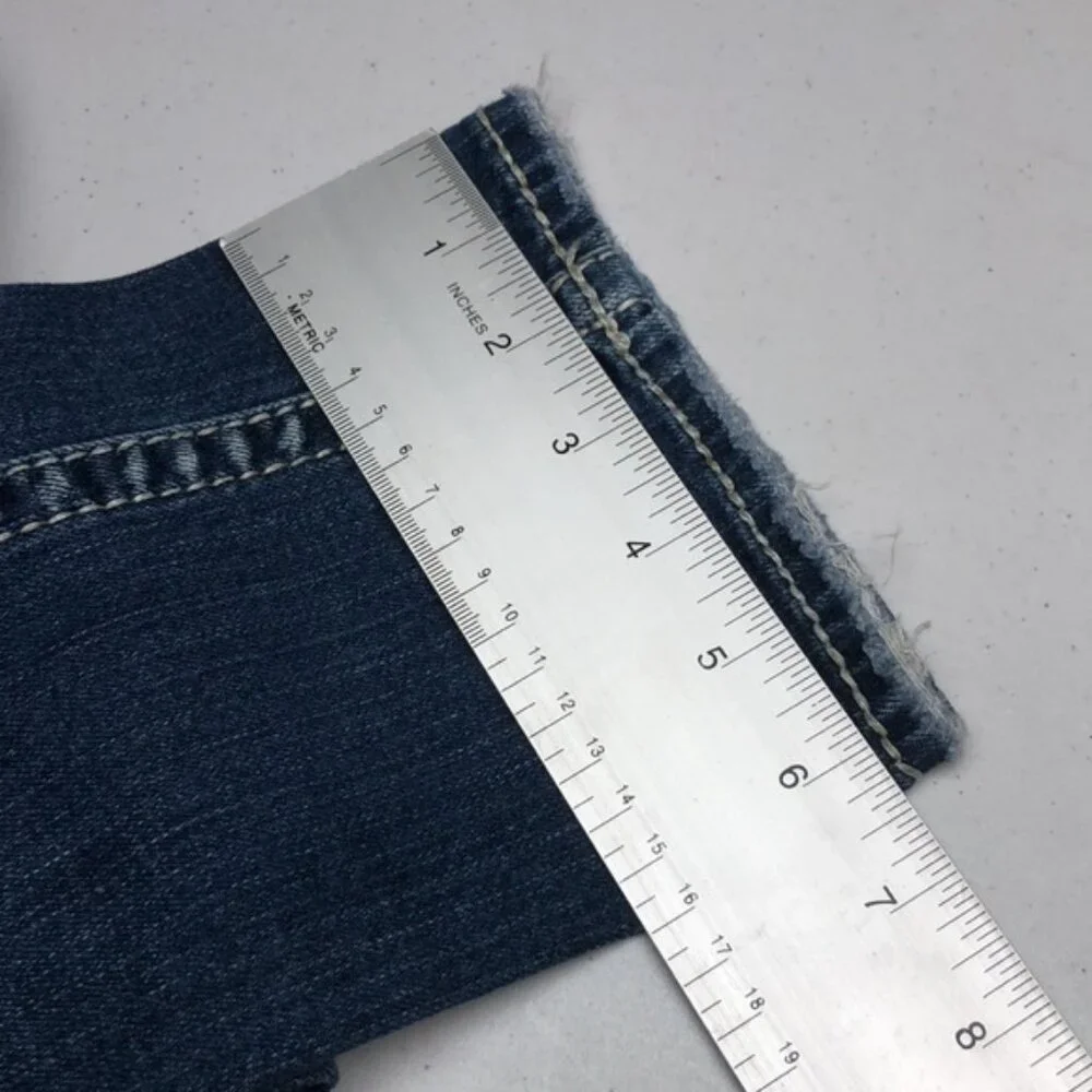 SILVER AIKO LOW STRAIGHT JEANS 26x32 ⭐️